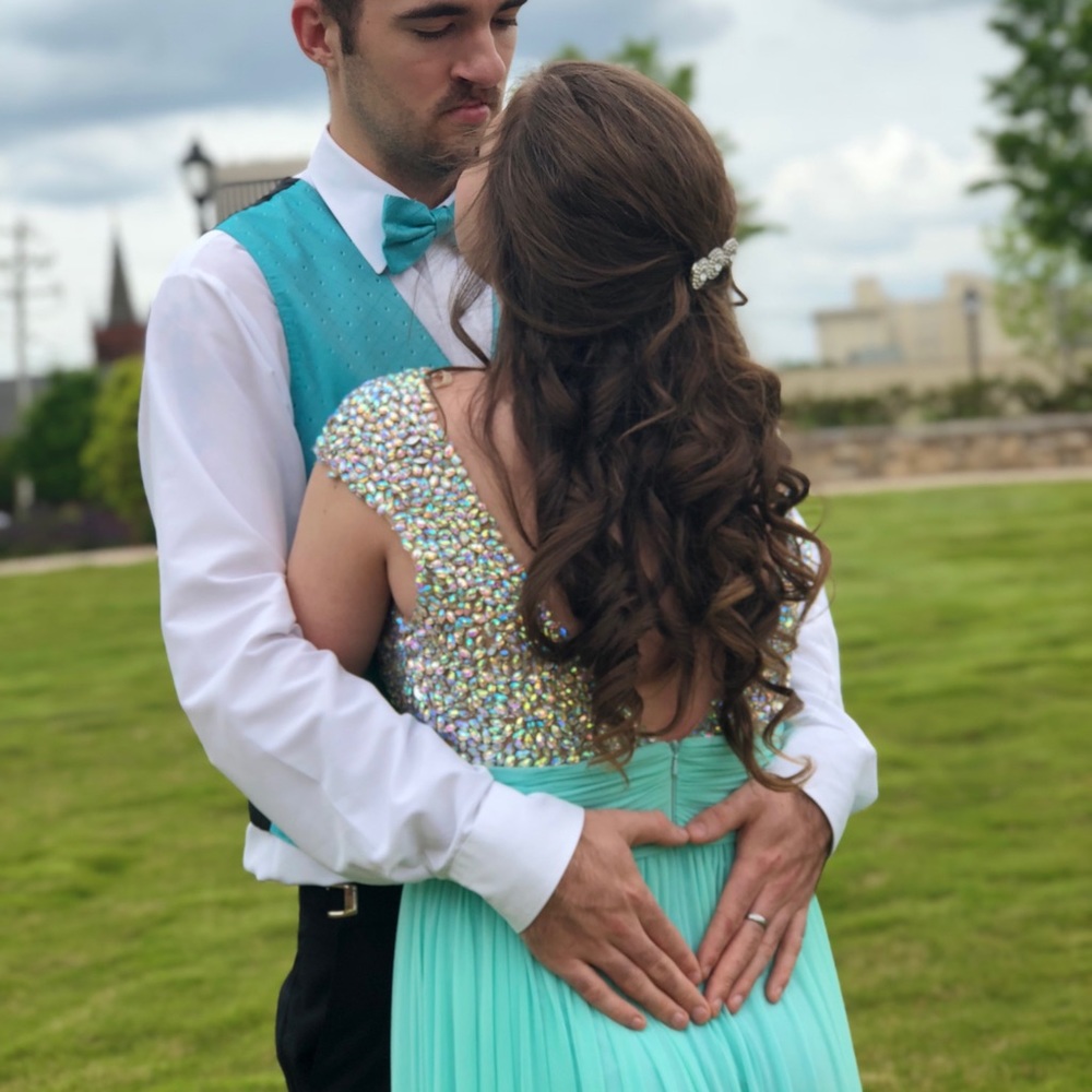 Sparkly homecoming/prom dress